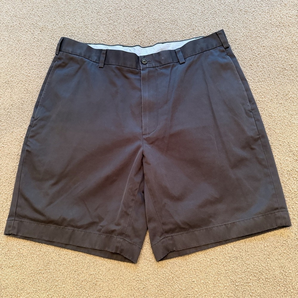 Brooks Brothers Lightweight Advantage Chino Shorts 100% Cotton Blue Men's 36